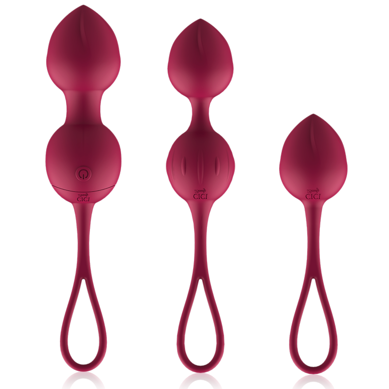 CICI BEAUTY - PREMIUM SILICONE 3 VIBRATING KEGEL BEADS REMOTE CONTROL - Imagen 3