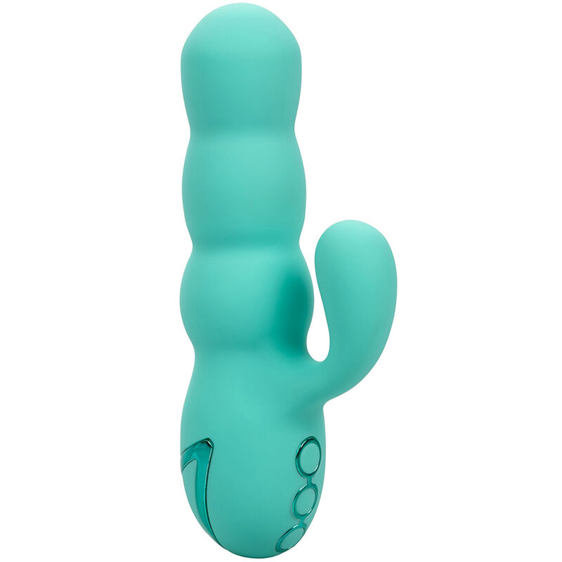 CALEXOTICS - DEL MAR DIVA VIBRATOR RABBIR AQUA GREEN BY CALIFORNIA DREAMING - Imagen 3