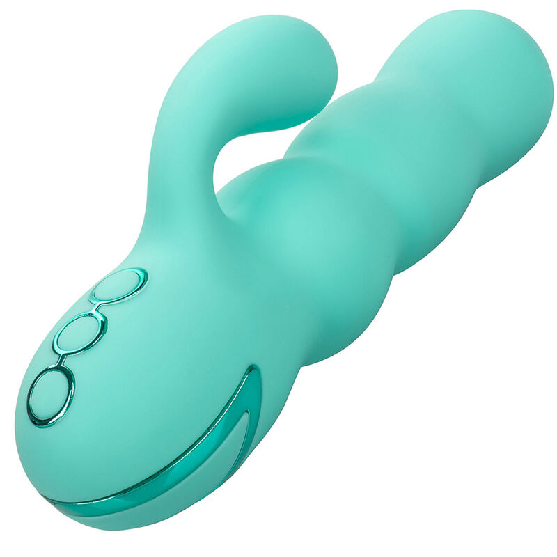 CALEXOTICS - DEL MAR DIVA VIBRATOR RABBIR AQUA GREEN BY CALIFORNIA DREAMING - Imagen 5