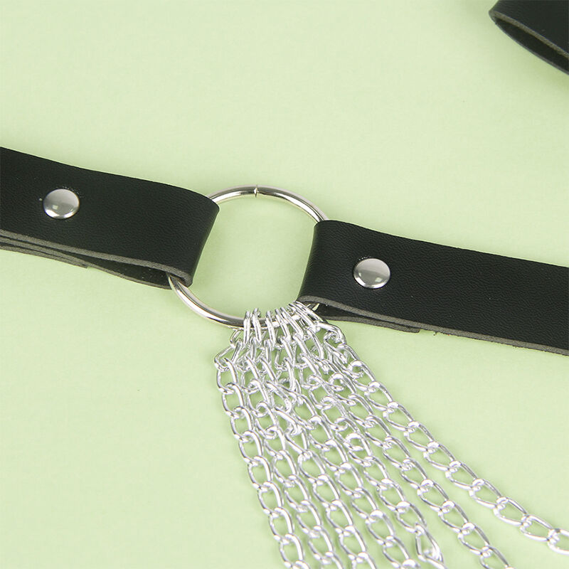 SUBBLIME - LEATHER CHAINBELT BLACK ONE SIZE - Imagen 5