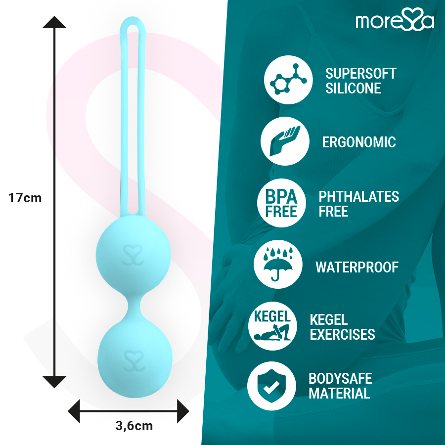 MORESSA - OSIAN THREE PREMIUM TURQUOISE SILICONE - Imagen 4