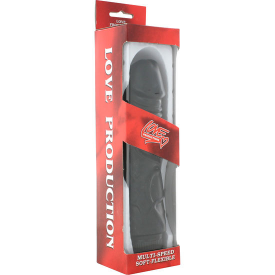 SEVEN CREATIONS - PERFECT PLEASURES VIBRADOR NEGRO 22 CM - Imagen 2